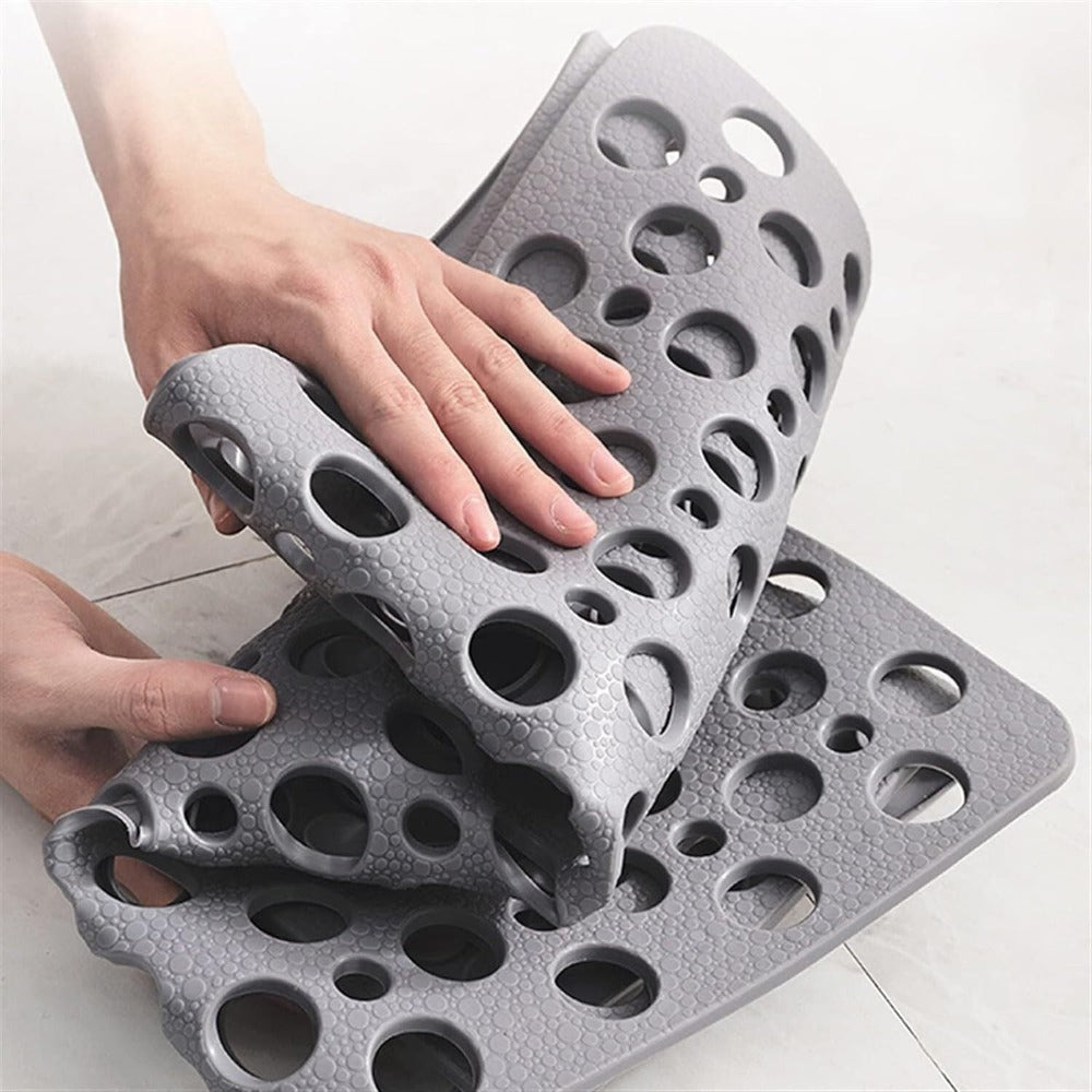 AquaGuard Non-Slip Shower Mat - Mold-Resistant, Comfortable Bath Mat 5
