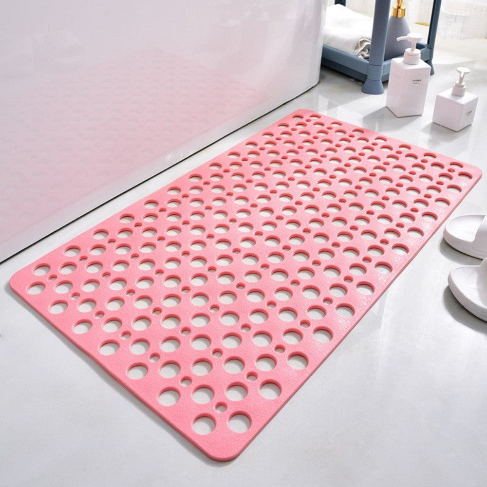 AquaGuard Non-Slip Shower Mat - Mold-Resistant, Comfortable Bath Mat 8