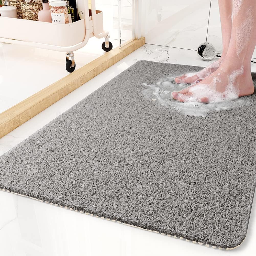 AquaLuxe Non-Slip Shower Mat - Hygienic, Comfortable & Easy to Clean 0
