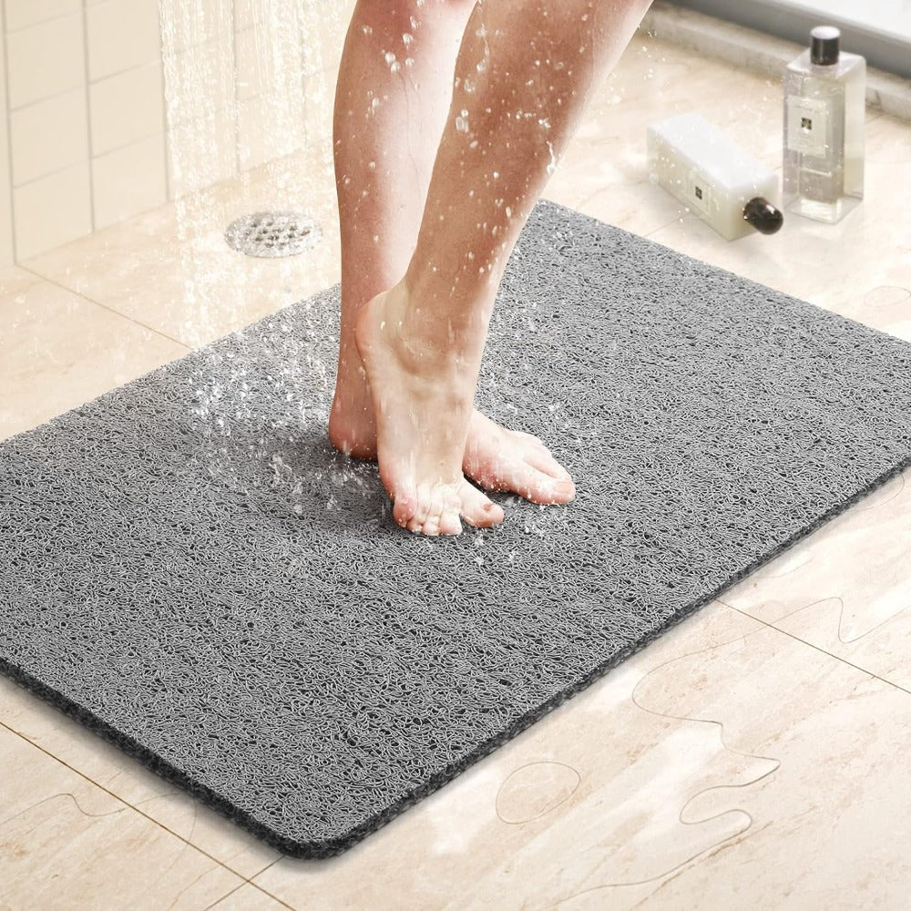 AquaLuxe Non-Slip Shower Mat - Hygienic, Comfortable & Easy to Clean 1