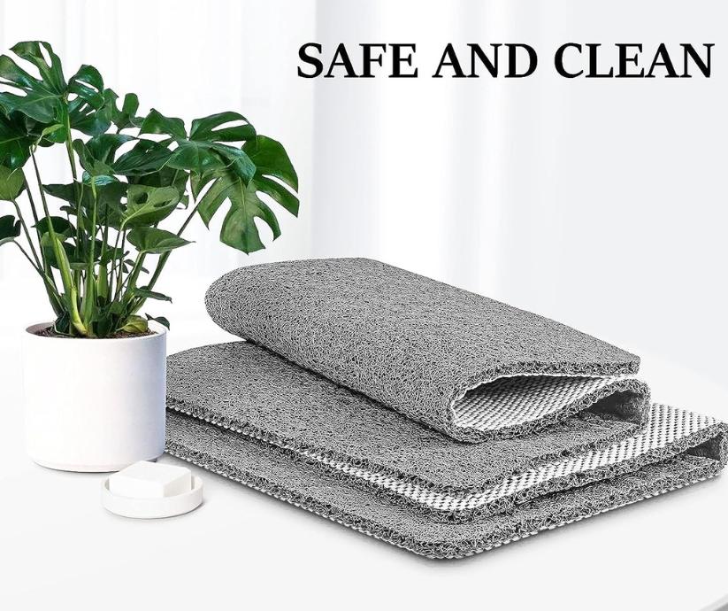 AquaLuxe Non-Slip Shower Mat - Hygienic, Comfortable & Easy to Clean 4