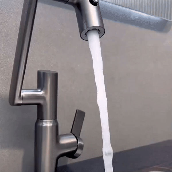 AquaTwist 360° kitchen mixer tap - Rotatable & stylish for modern living 1
