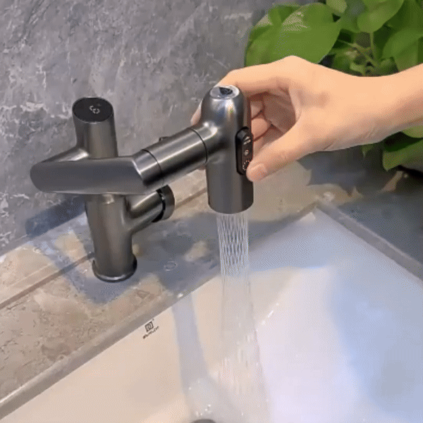 AquaTwist 360° kitchen mixer tap - Rotatable & stylish for modern living 3