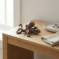 Artisan Copper Octopus Sculpture - Handcrafted Marine Décor for Ocean Lovers 3
