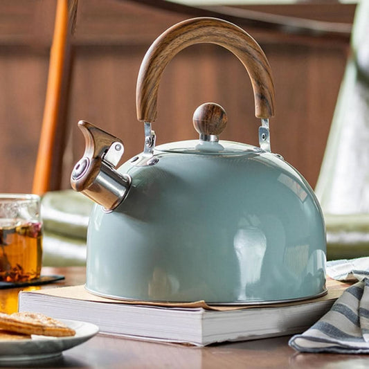 AuraBoil - 3L Whistling Tea Kettle with Ergonomic Handle & Durable Stainless Steel 0
