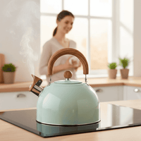 AuraBoil - 3L Whistling Tea Kettle with Ergonomic Handle & Durable Stainless Steel 1