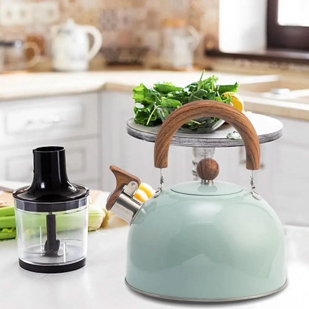 AuraBoil - 3L Whistling Tea Kettle with Ergonomic Handle & Durable Stainless Steel 2