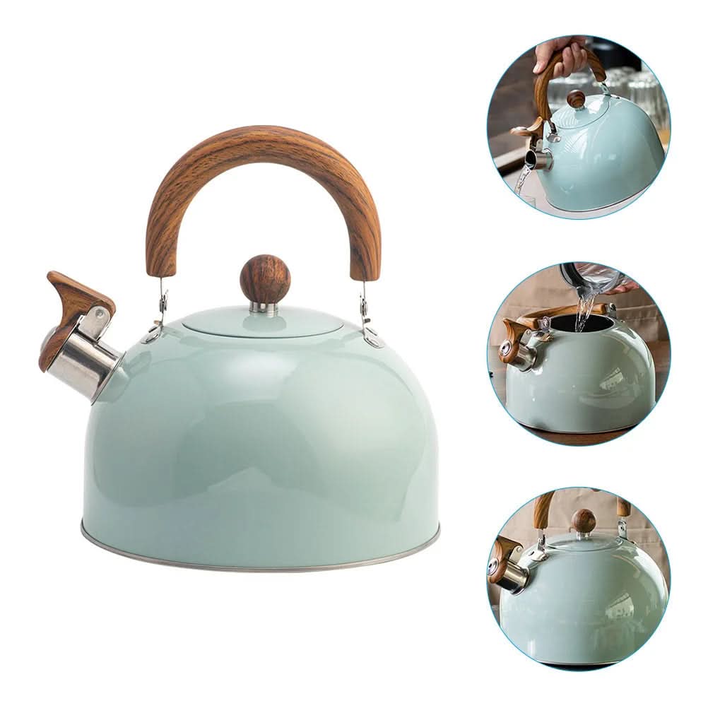 AuraBoil - 3L Whistling Tea Kettle with Ergonomic Handle & Durable Stainless Steel 3