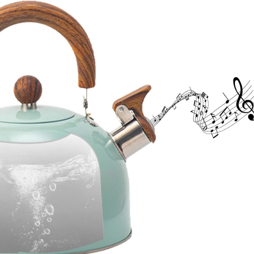 AuraBoil - 3L Whistling Tea Kettle with Ergonomic Handle & Durable Stainless Steel 4
