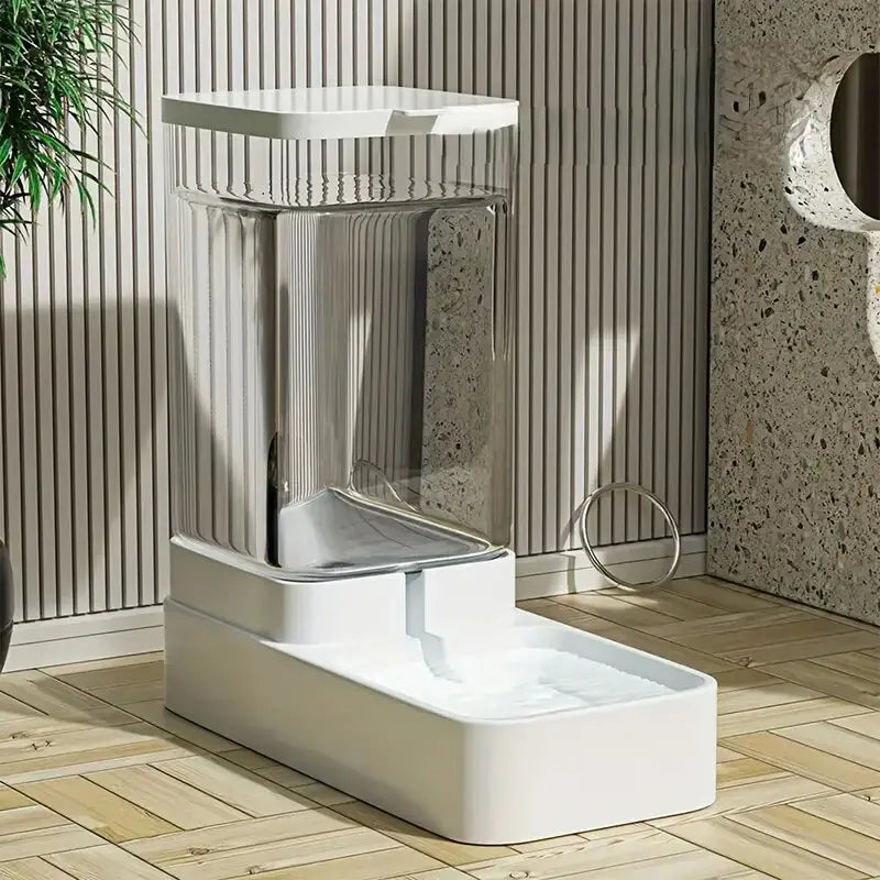 Automatic Pet Feeder - 2-in-1 Food & Water Dispenser for Cats & Small Dogs 0