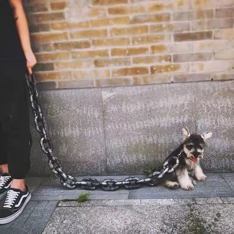 BarkBling - Unique Large Dog Collar with Durable Chain Design for Comfort 4