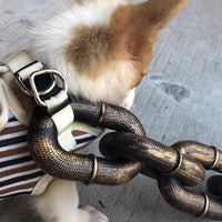 BarkBling - Unique Large Dog Collar with Durable Chain Design for Comfort 7