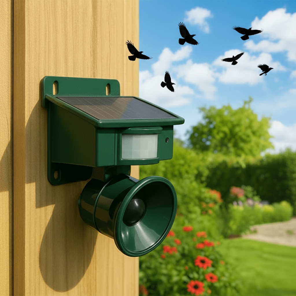 ECOFLIGHT GUARD – Bird Repeller – Humane Outdoor Protection Device