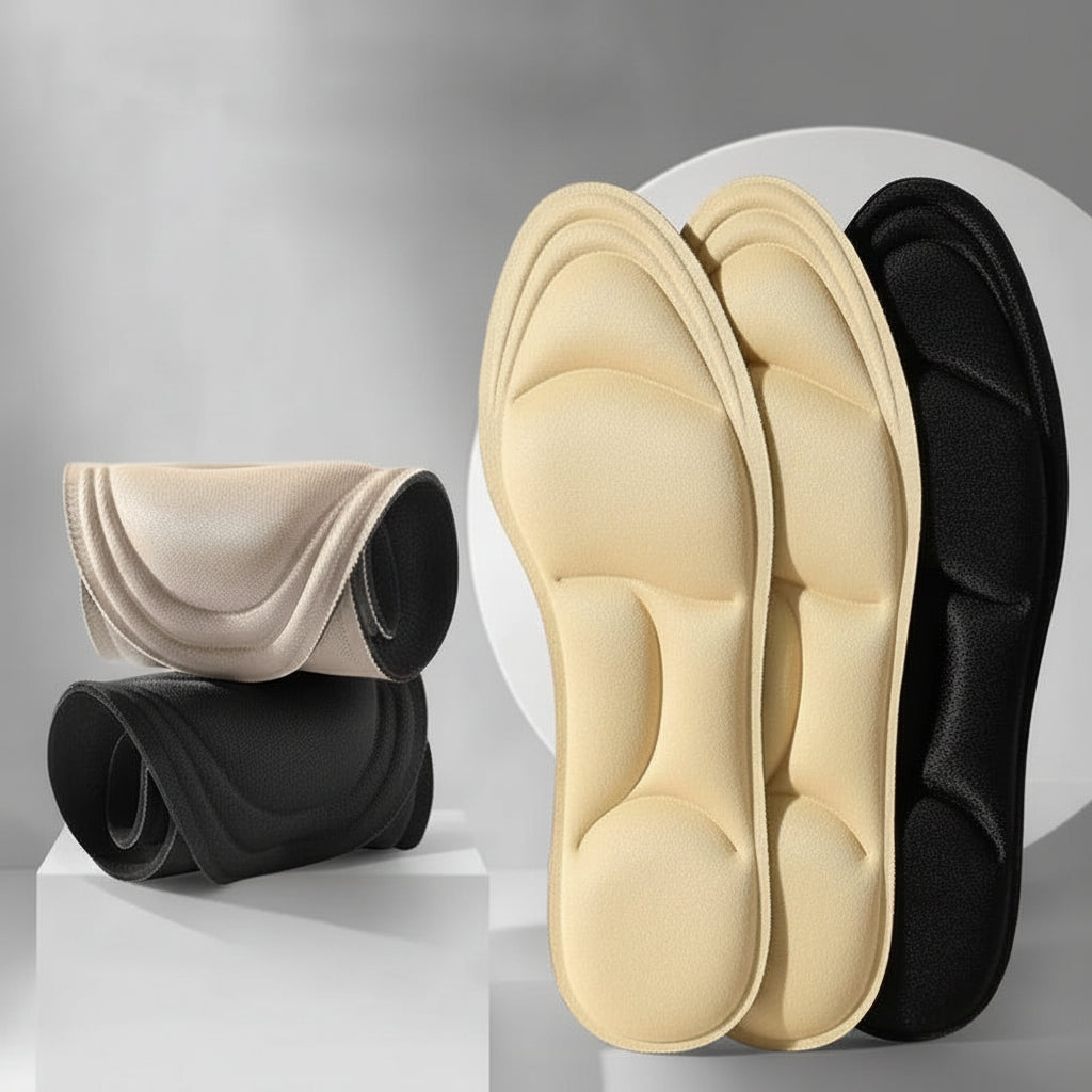 Breathable Memory Foam Insoles with Arch Support Inserts for Enhanced Comfort 0