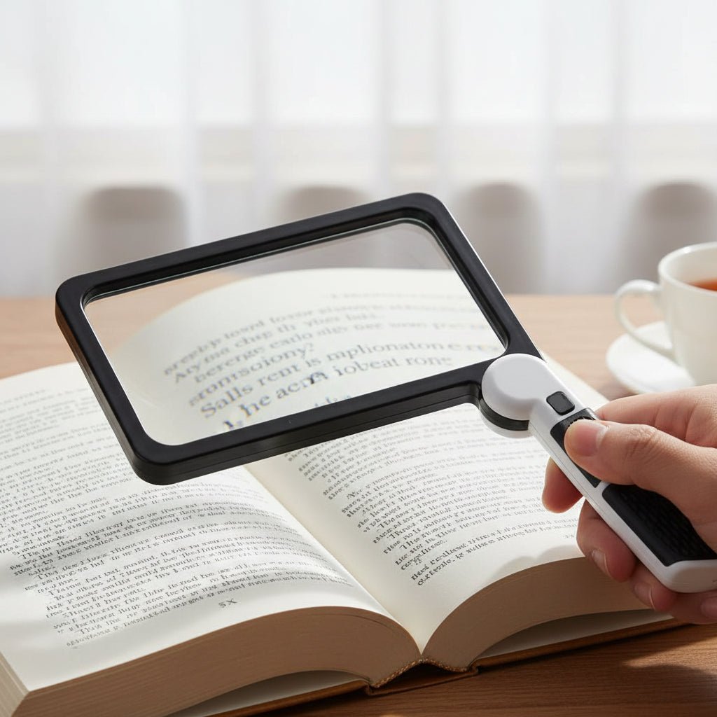 CLARIVIS - 5x LED Magnifying Glass With Dimmable Light For Reading & Crafts 0