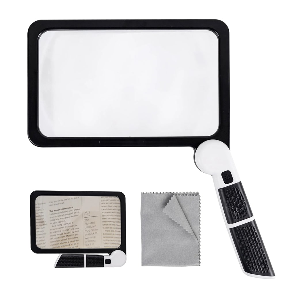 CLARIVIS - 5x LED Magnifying Glass With Dimmable Light For Reading & Crafts 2