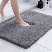 CLOUDLUXE Non-Slip Bath Mat - Super Soft Microfiber Bathroom Rug for Comfort 0