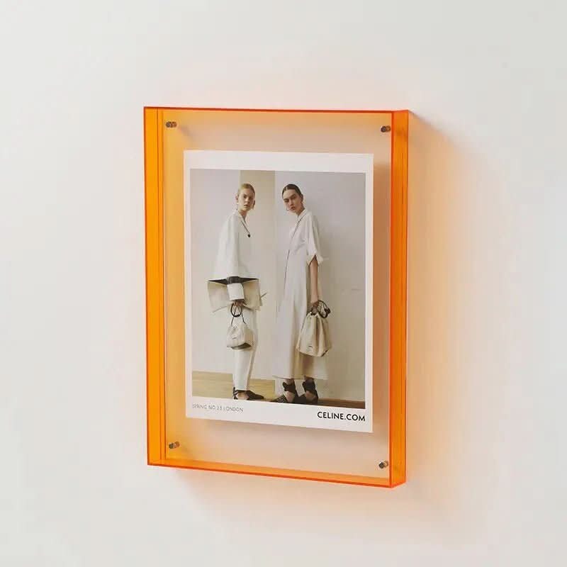 COLORFRAME - Colourful transparent acrylic photo list for vivid memories 0