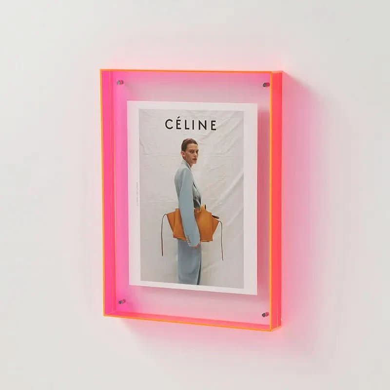 COLORFRAME - Colourful transparent acrylic photo list for vivid memories 13