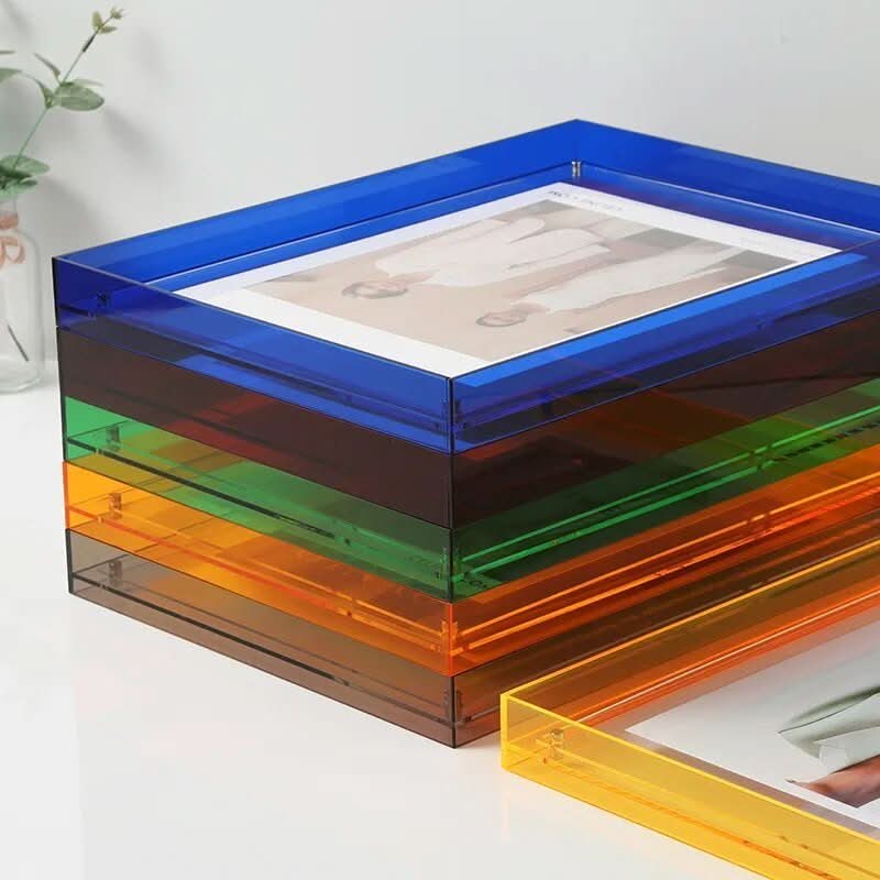 COLORFRAME - Colourful transparent acrylic photo list for vivid memories 2