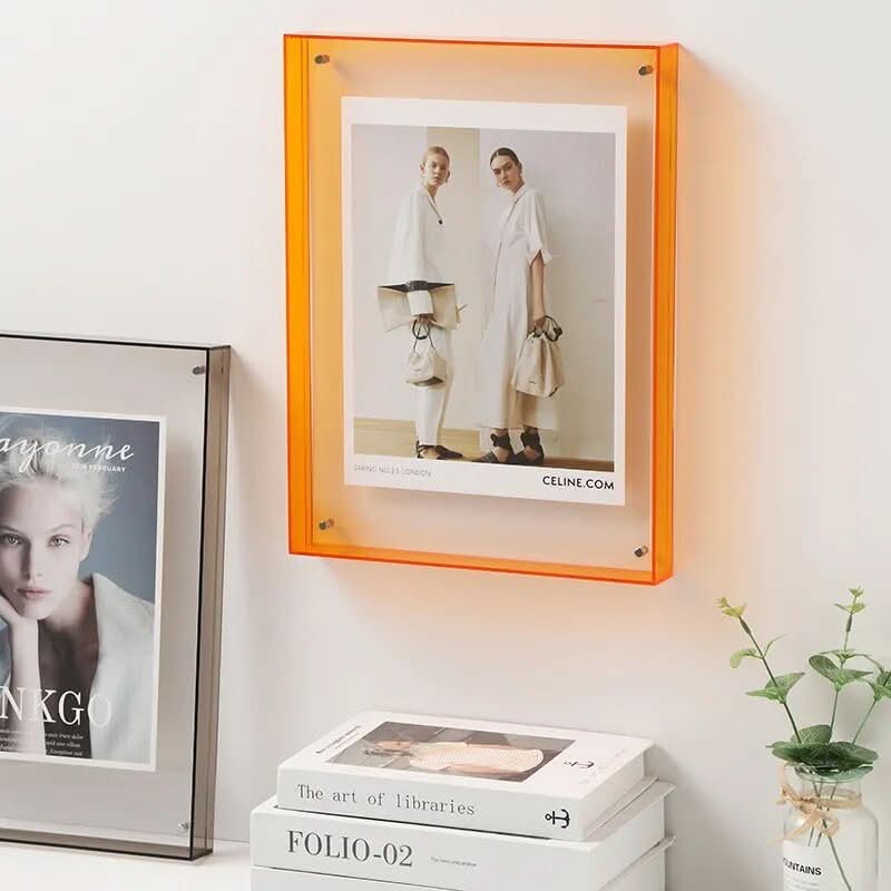 COLORFRAME - Colourful transparent acrylic photo list for vivid memories 4