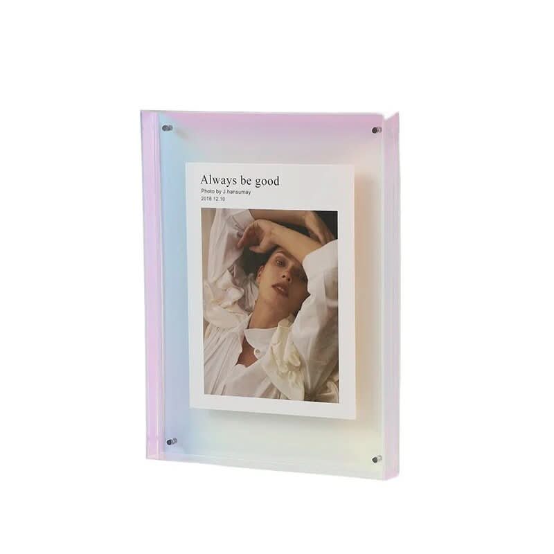 COLORFRAME - Colourful transparent acrylic photo list for vivid memories 5