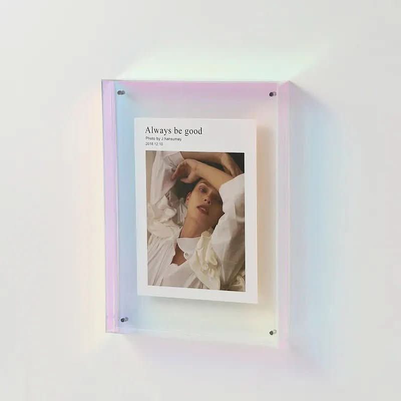 COLORFRAME - Colourful transparent acrylic photo list for vivid memories 8