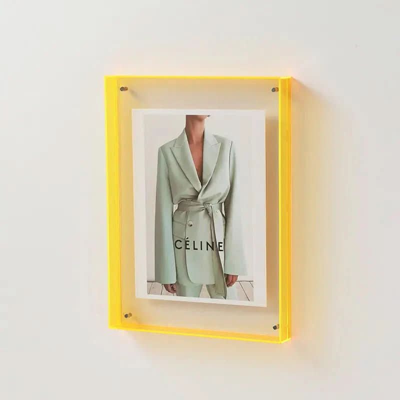 COLORFRAME - Colourful transparent acrylic photo list for vivid memories 9