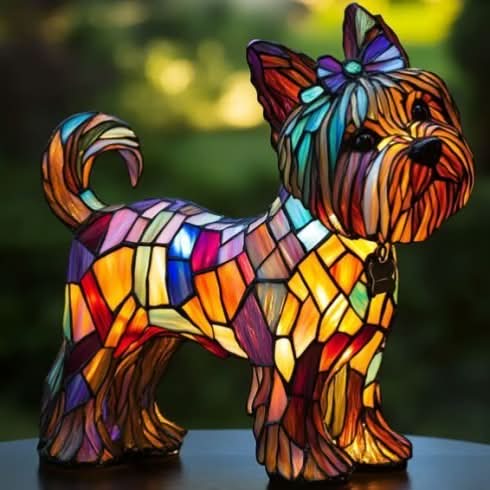 COMPANIONLIGHT – Artistic LED Night Lamp with Dog Breeds for Home Decoration 12