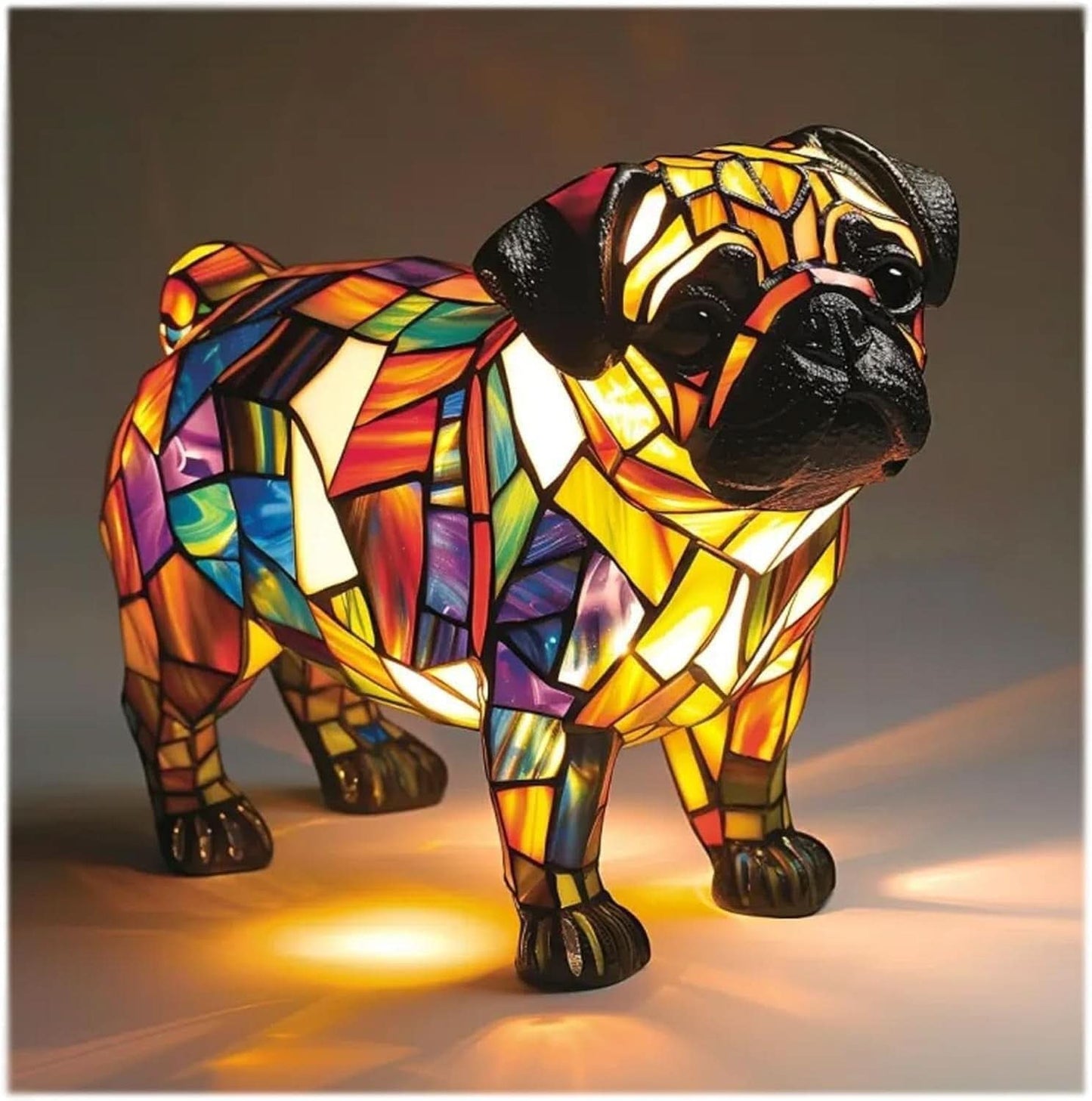 COMPANIONLIGHT – Artistic LED Night Lamp with Dog Breeds for Home Decoration 16