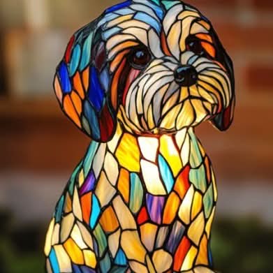 COMPANIONLIGHT – Artistic LED Night Lamp with Dog Breeds for Home Decoration 19