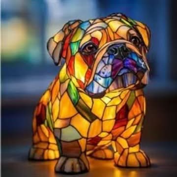 COMPANIONLIGHT – Artistic LED Night Lamp with Dog Breeds for Home Decoration 24