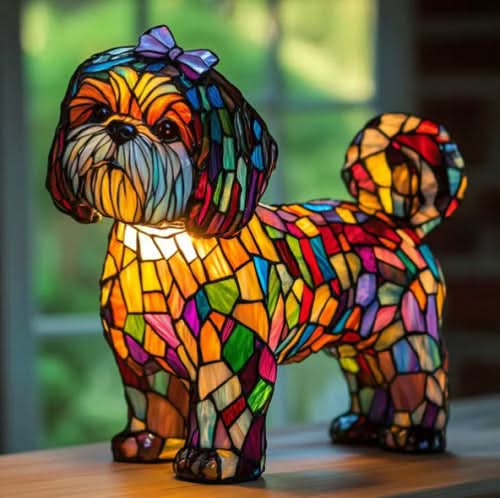 COMPANIONLIGHT – Artistic LED Night Lamp with Dog Breeds for Home Decoration 9