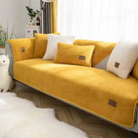 COUCHCLOUD – Plush sofa cover made of lambswool for warmth and protection 11