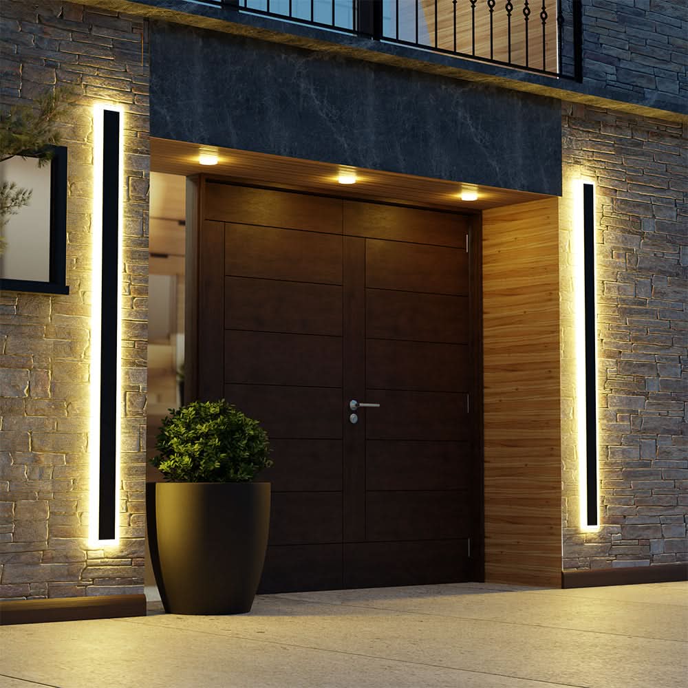 Cairo Modern Outdoor Wall Light - Weather-Resistant Exterior Wall Sconce for Gardens and Balconies 1