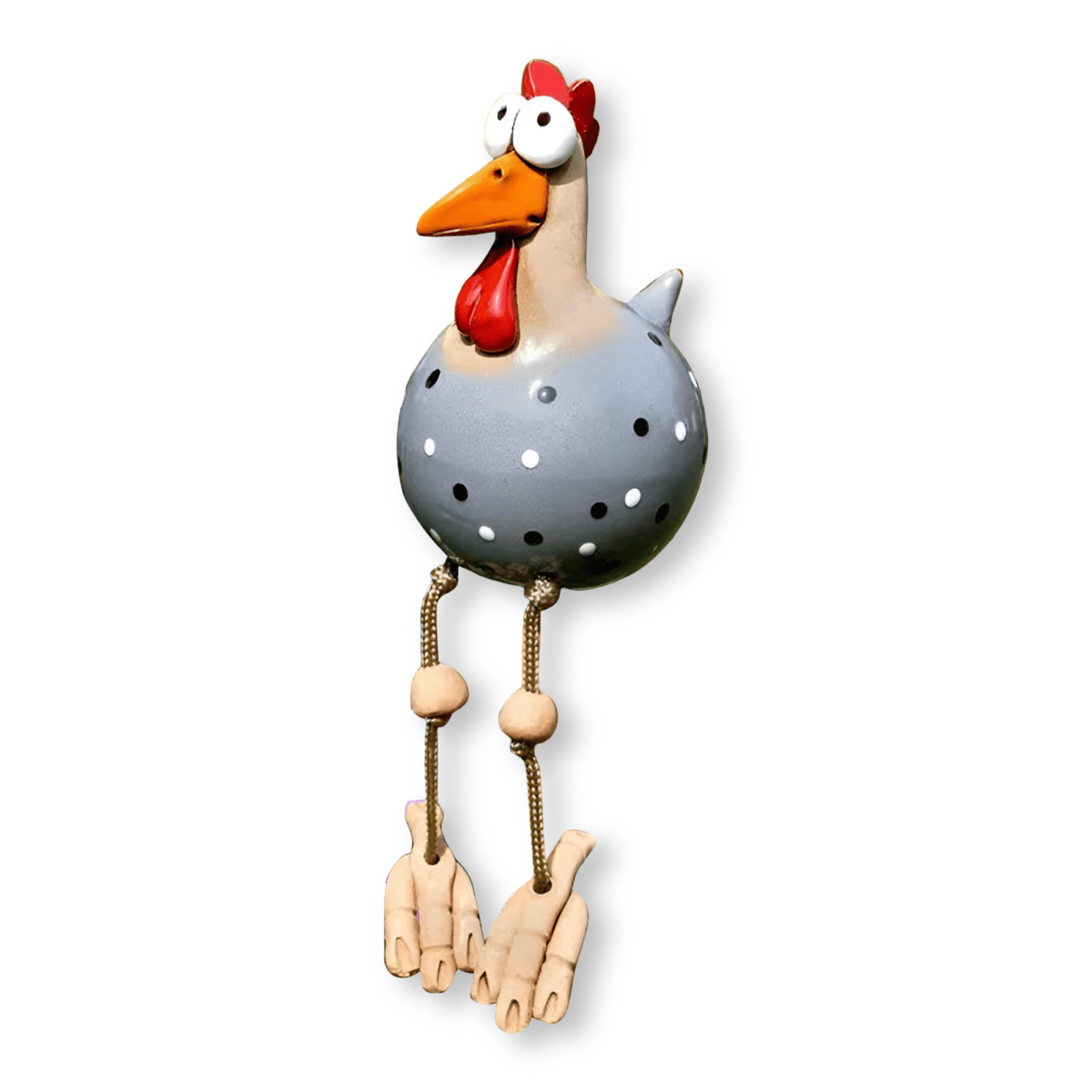 Charming Weatherproof Chicken Garden Statue - Durable Outdoor Garden Figure 13