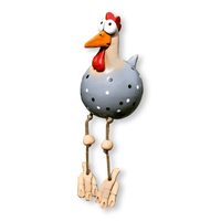 Charming Weatherproof Chicken Garden Statue - Durable Outdoor Garden Figure 13