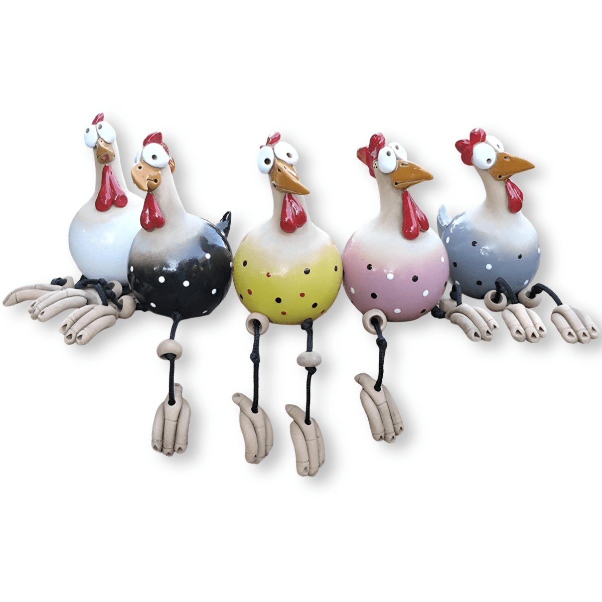 Charming Weatherproof Chicken Garden Statue - Durable Outdoor Garden Figure 9