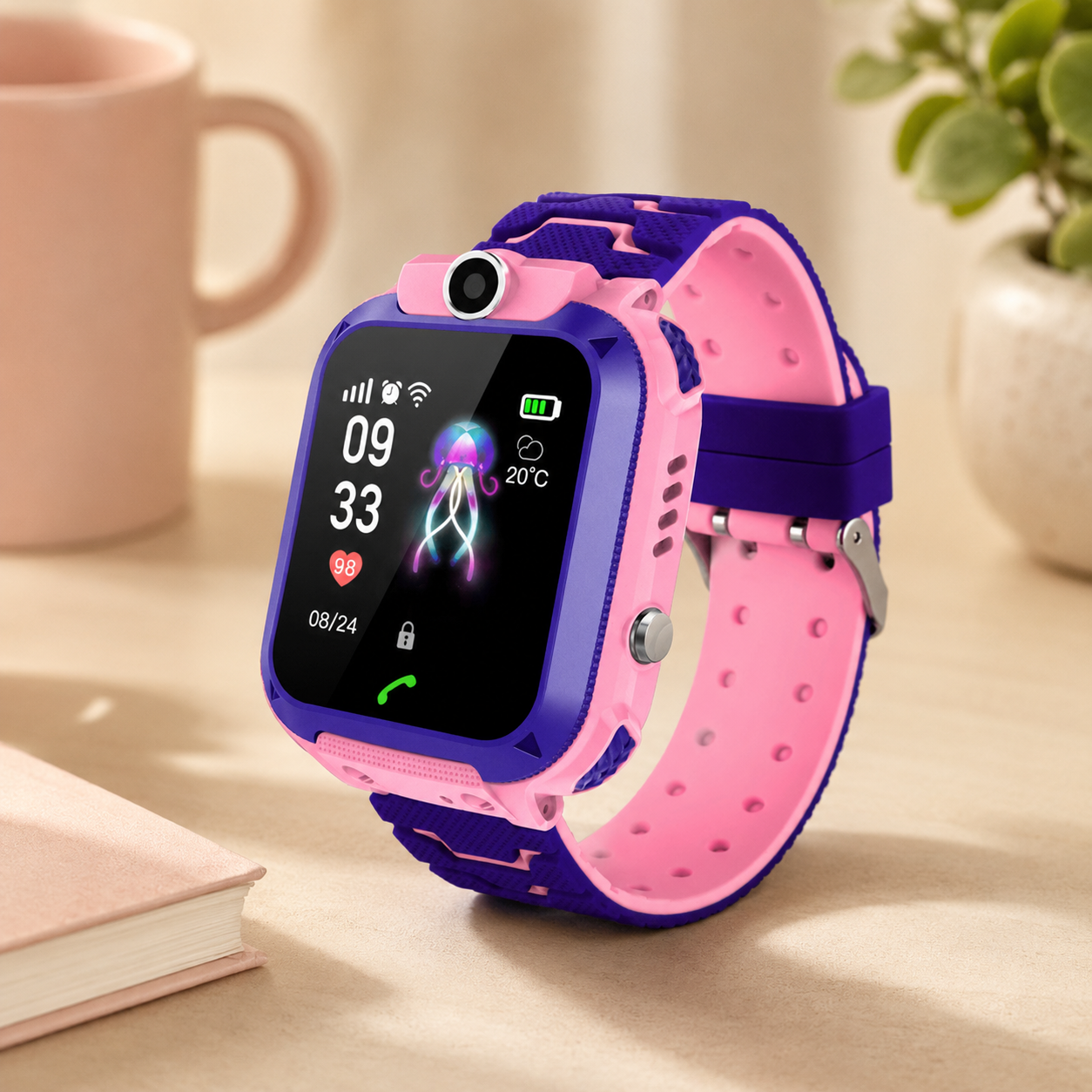 TRACKGUARD – Smart Activity Watch with GPS and Emergency Assistance