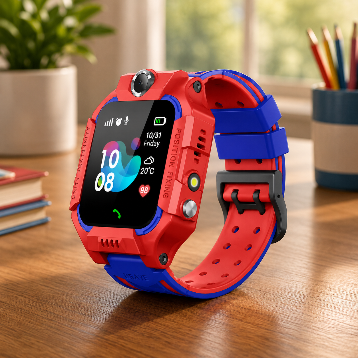 TRACKGUARD – Smart Activity Watch with GPS and Emergency Assistance