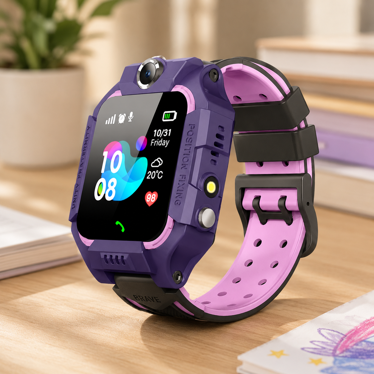 TRACKGUARD – Smart Activity Watch with GPS and Emergency Assistance