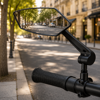 CLEARRIDE – Adjustable Bike Mirror for Enhanced Road Awareness