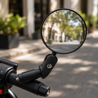 CLEARRIDE – Adjustable Bike Mirror for Enhanced Road Awareness