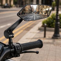 CLEARRIDE – Adjustable Bike Mirror for Enhanced Road Awareness