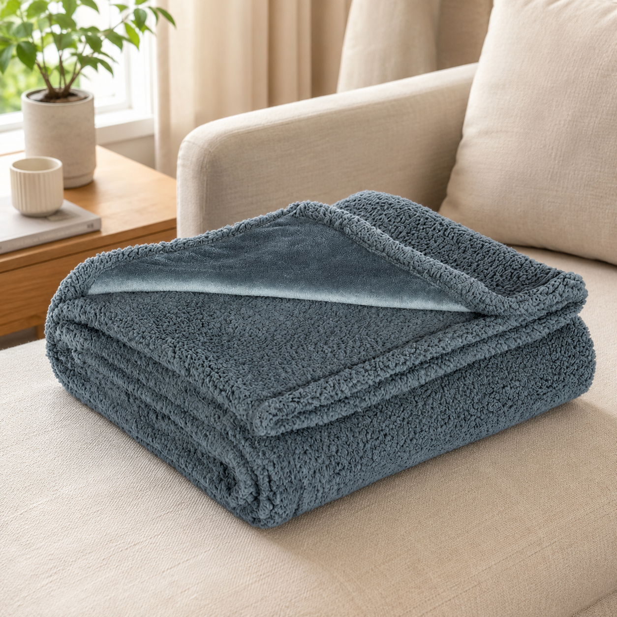 SNUGHAVEN – Waterproof Cozy Blanket for Relaxing Evenings