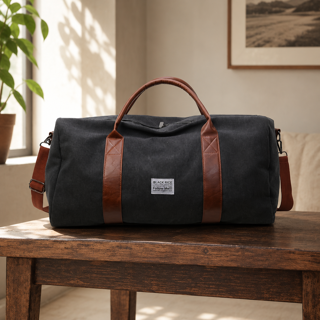 VOYATERRA – Vintage Travel Duffel Bag for Organized Everyday Carry