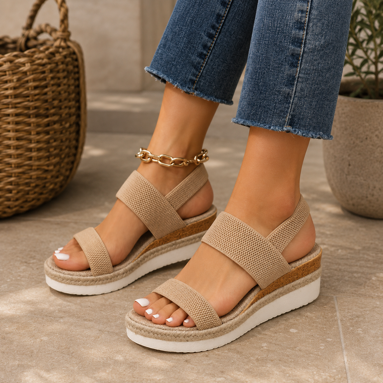 SOLEVIA – Orthopedic Comfort Sandals with Cushioned Support