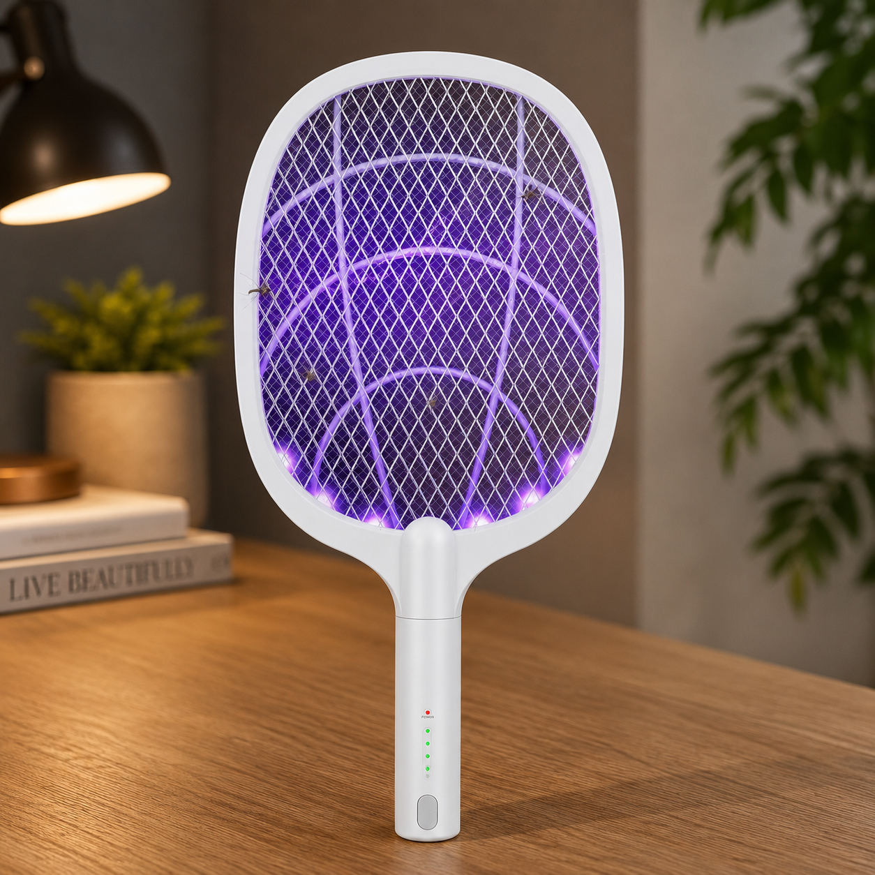 ZAPGUARD – Rechargeable Insect Swatter for Fast Pest Control