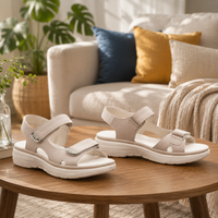 STRIDEASE – Adjustable Comfort Sandals for Supported Everyday Walking
