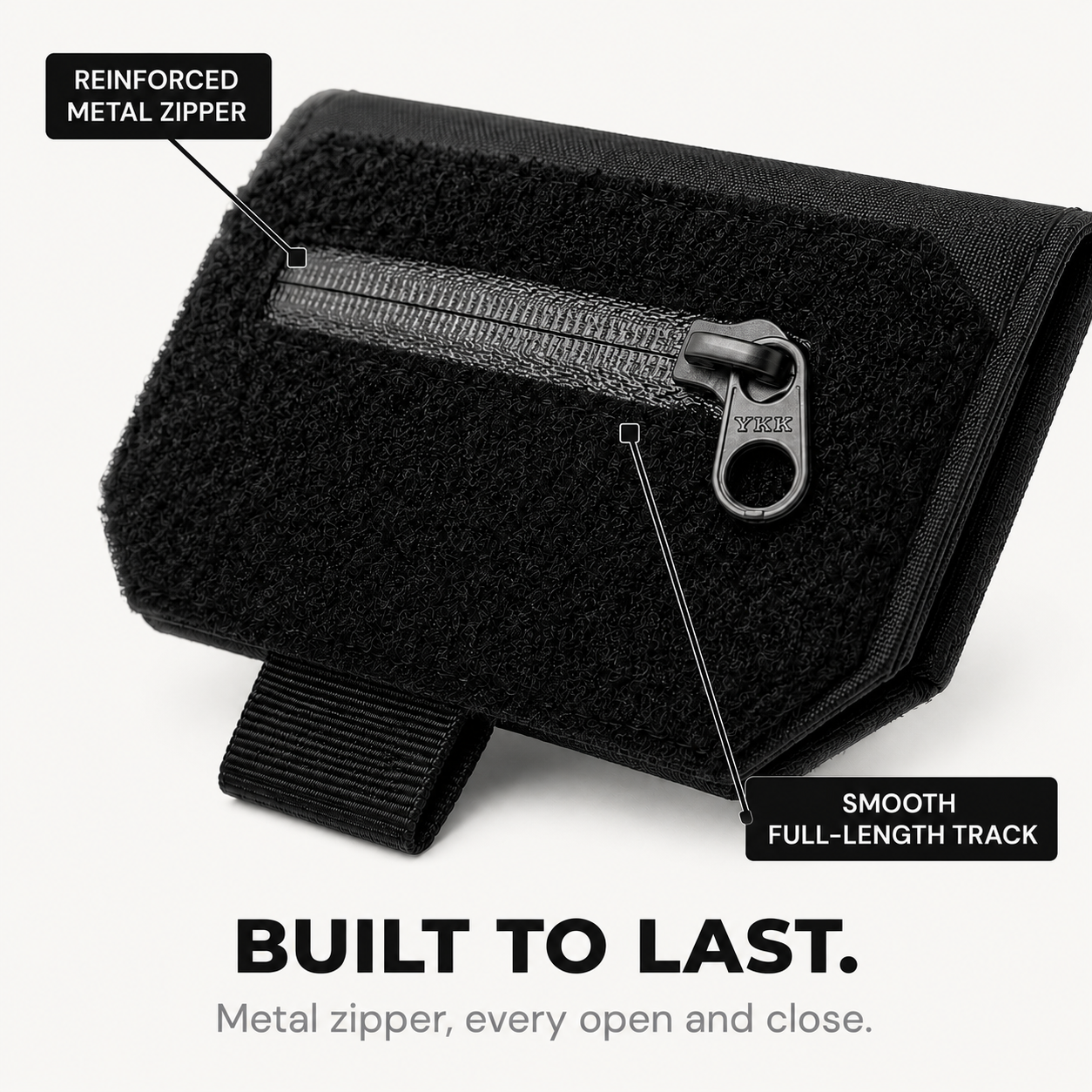 SLIMSAFE – Low Profile Belt Wallet for Convenient Essentials Storage